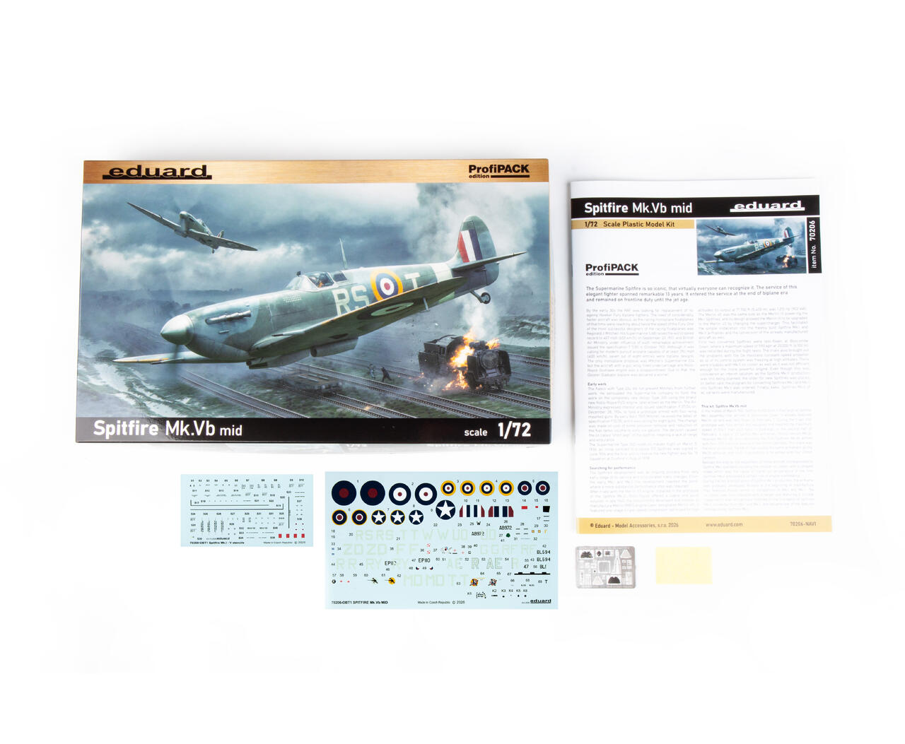 ak-interactive-1-72-spitfire-mk-vb-mid-kit-aereo-modellismo image 2