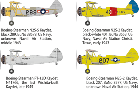 ak-interactive-1-32-boeing-stearman-pt-13-n2s-2-n2s-5-kaydet-kit-modellismo image 5