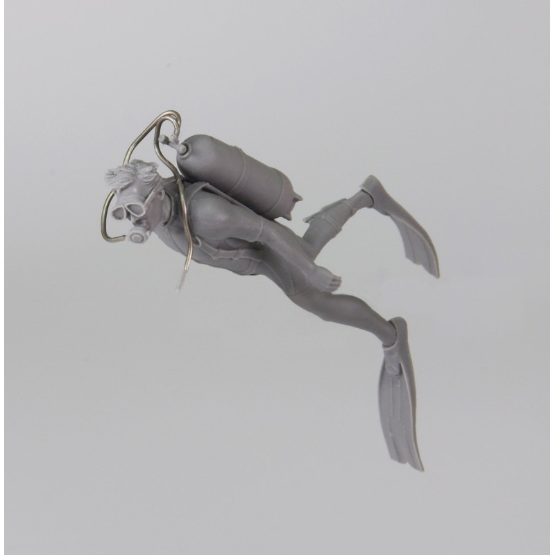 ak-interactive-scuba-diver-1-35-figura-sommergibilista-scala-1-35 image 3