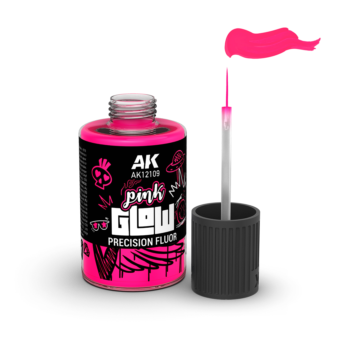 ak-interactive-rosa-fluor-colore-acrilico-precisione-3rd-generation image 2