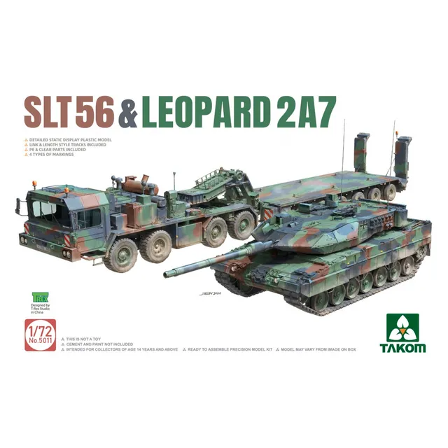 kit-1-72-slt56-leopard-2a7-modello-militare-in-scala image 1