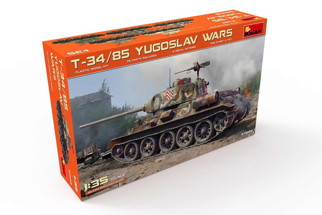 ak-interactive-1-35-t-34-85-yugoslav-wars-kit-di-modellismo-carro-armato image 2