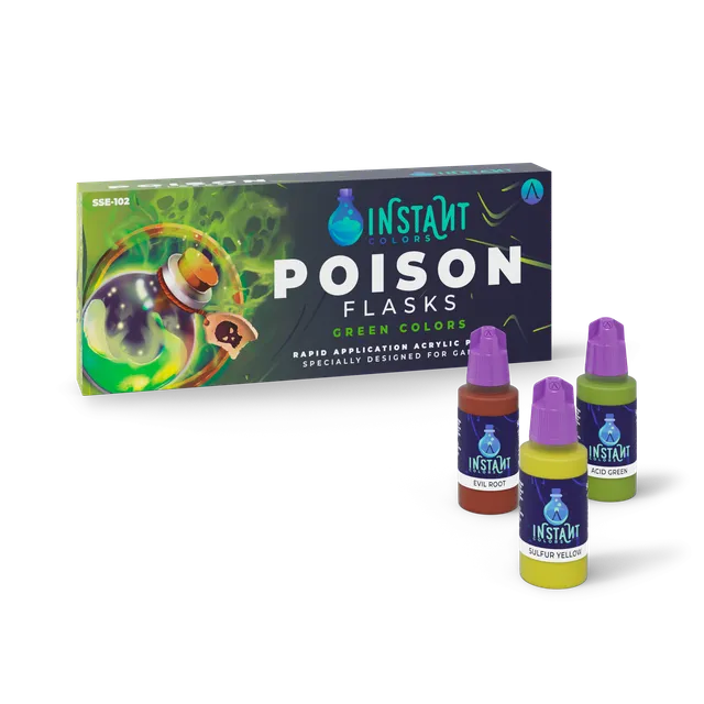 scale75-instant-colors-poison-flasks-set-verde-pittura-rapida image 1