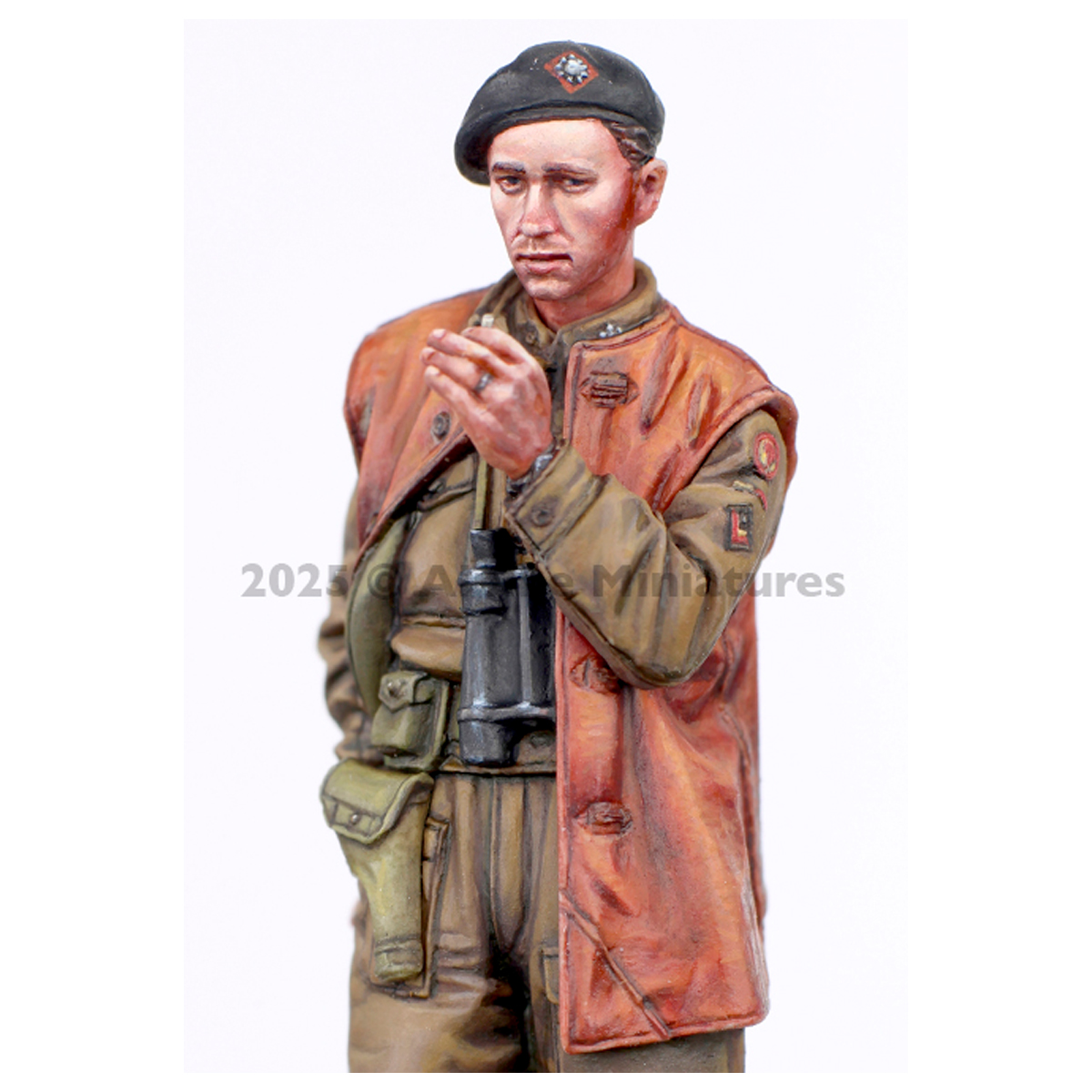 ak-interactive-british-cw-tank-officer-1-35-figura-modellismo-da-costruire-e-dip image 4
