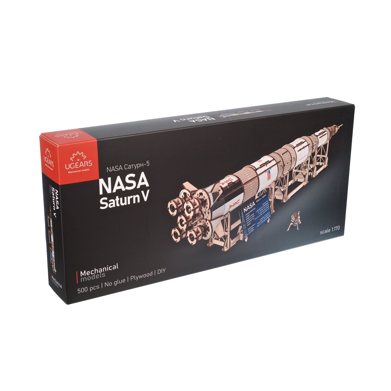 ugears-nasa-saturn-v-kit-di-modellismo-in-legno-3d-razzo-saturno-v image 6