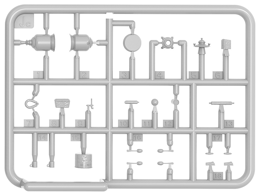 ak-interactive-dinner-on-the-front-1-35-scena-di-figura-da-costruire-e-dipingere image 5