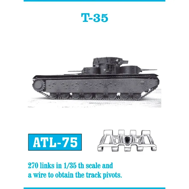ak-interactive-1-35-metal-tracks-t-35-cingoli-metallici-per-carro-armato image 1