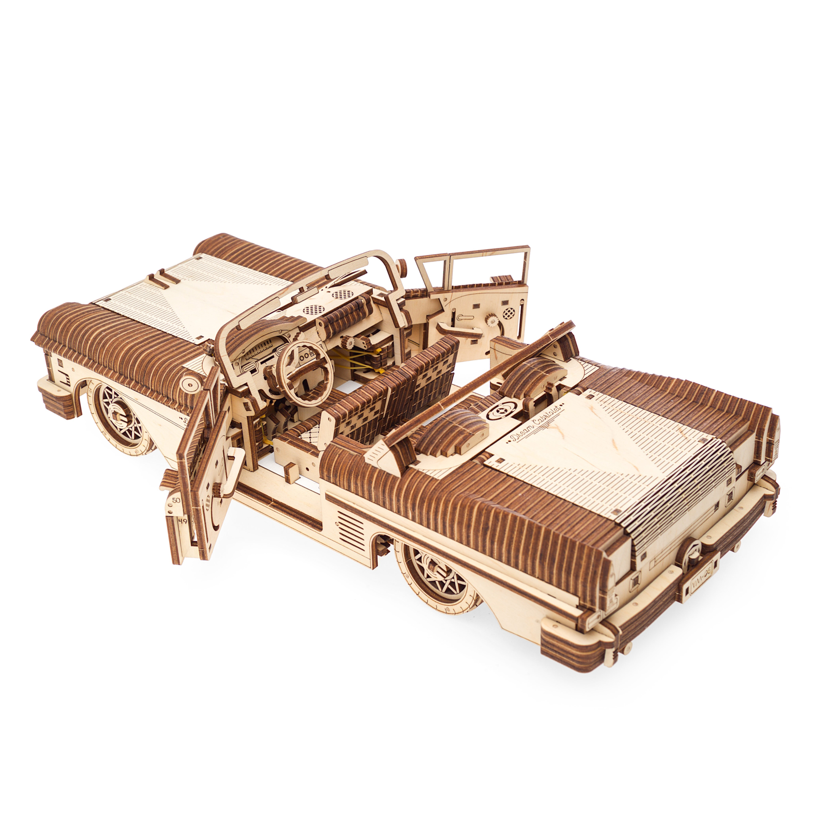 ugears-dream-cabriolet-vm-05-kit-di-modellismo-in-legno image 2