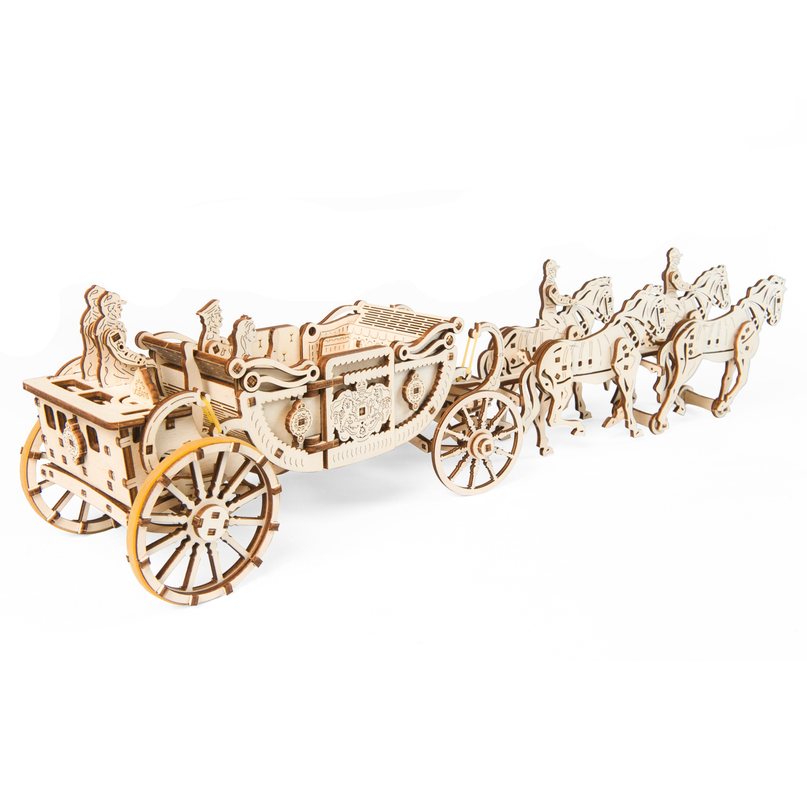 ugears-royal-carriage-carrozza-reale-modello-in-legno image 2