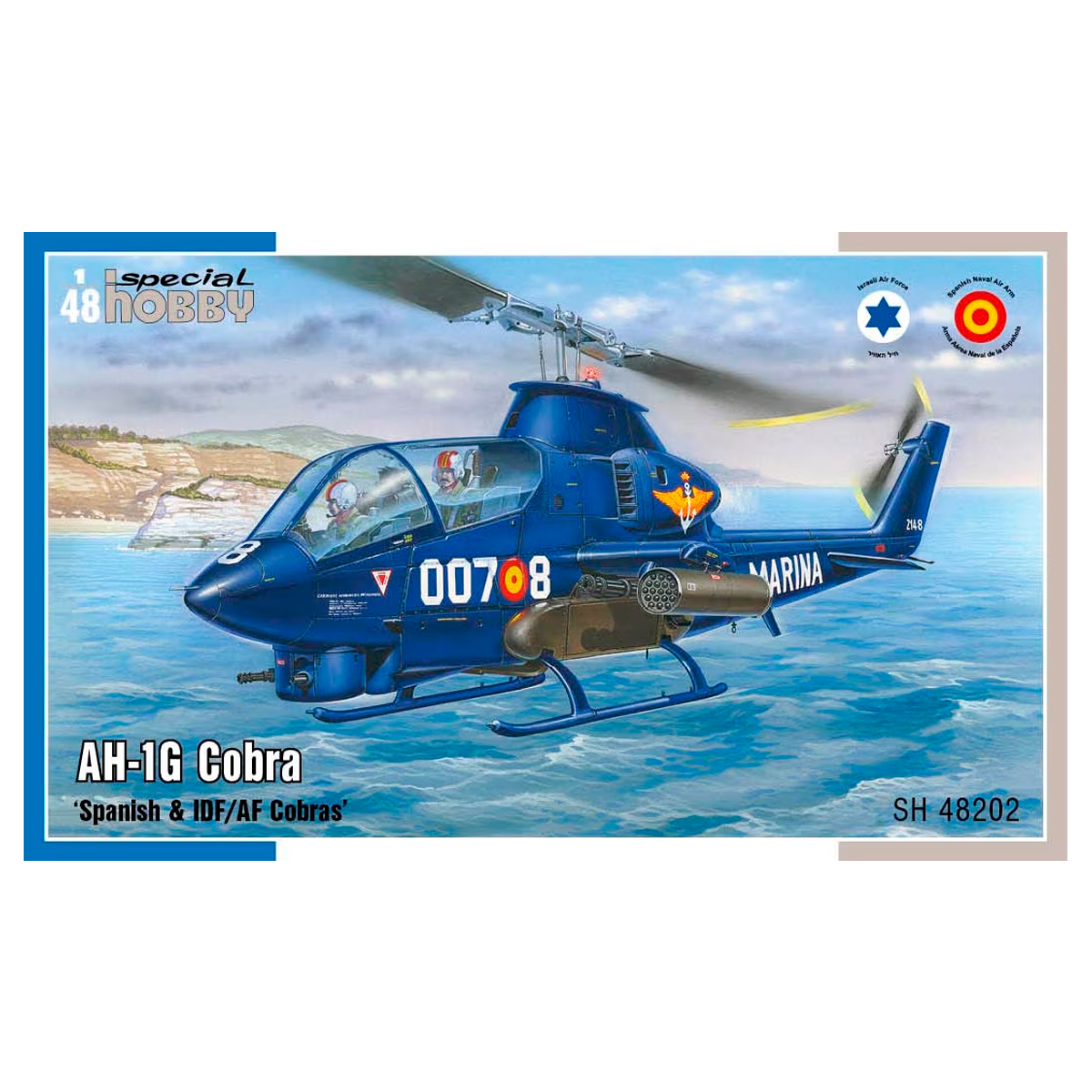 ak-interactive-1-48-ah-1g-cobra-spanish-idf-af-cobras-kit-elicottero image 1