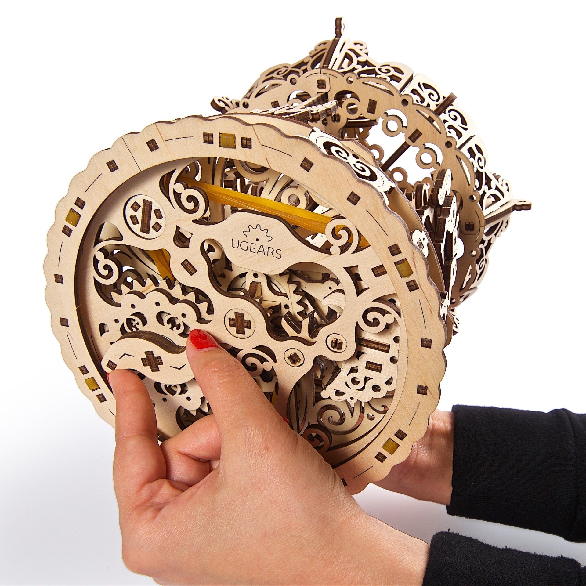 ugears-carousel-kit-modellismo-in-legno-meccanico image 3