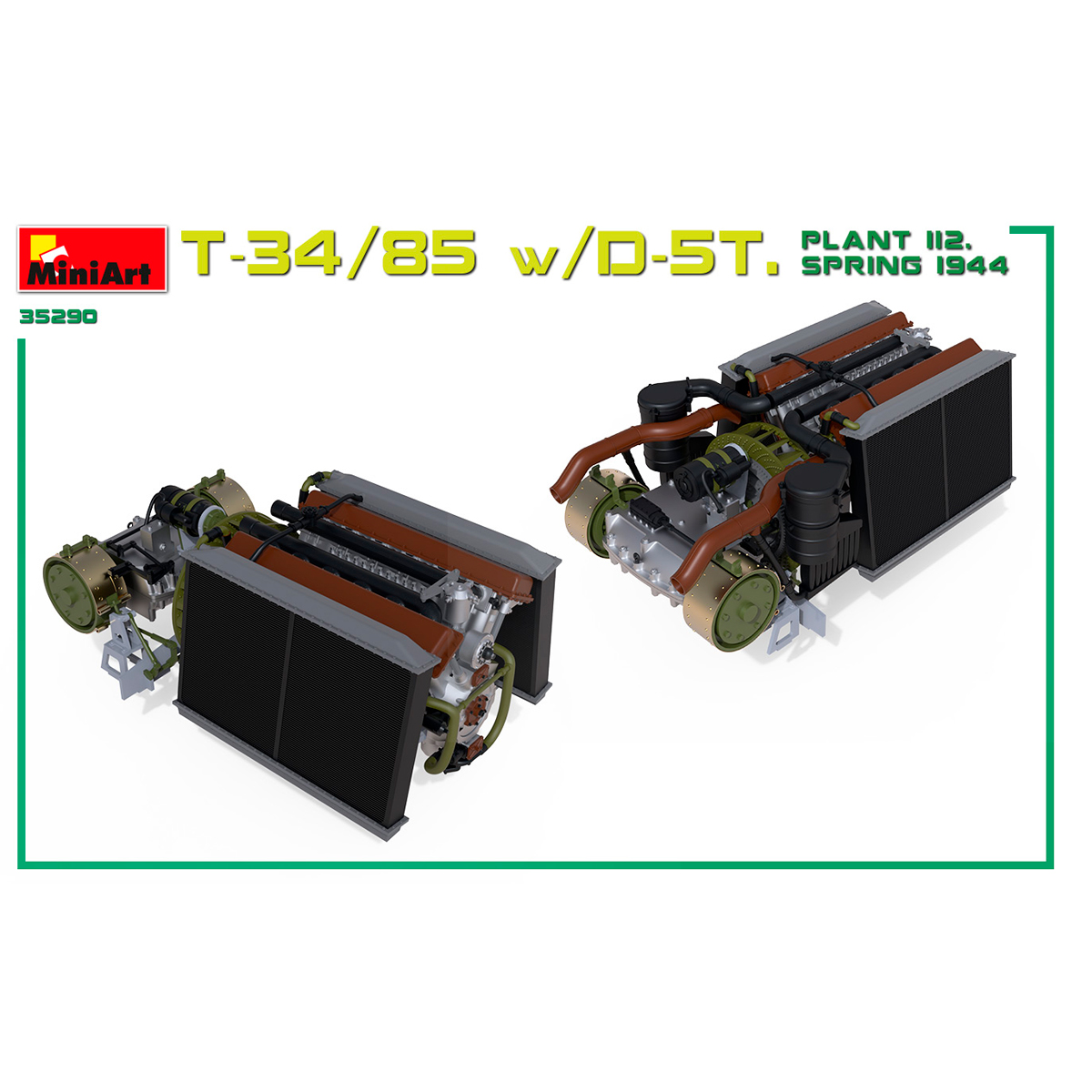 ak-interactive-1-35-t-34-85-con-d-5t-plant-112-primavera-1944-kit-con-interni-2 image 5