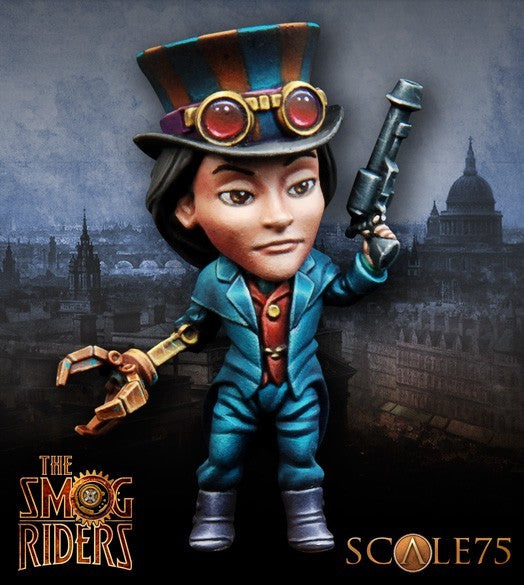 scale75-matt-darcy-miniatura-chibi-the-smog-riders-35mm-in-resina image 2