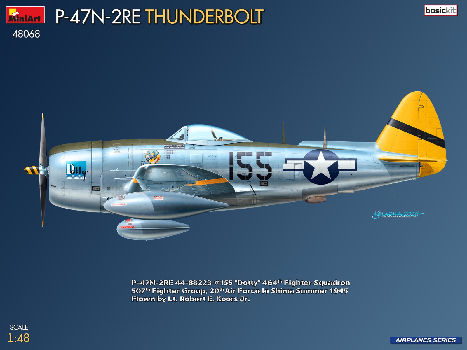 ak-interactive-p-47n-2re-thunderbolt-basic-kit-kit-aereo-1-48 image 3