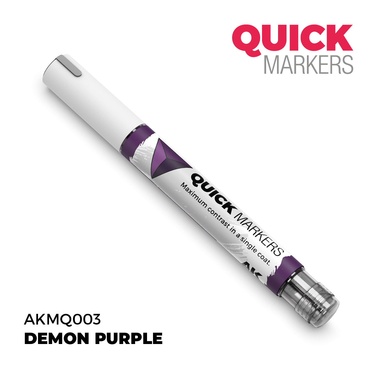 ak-interactive-pennarello-quick-marker-morado-demonio image 2