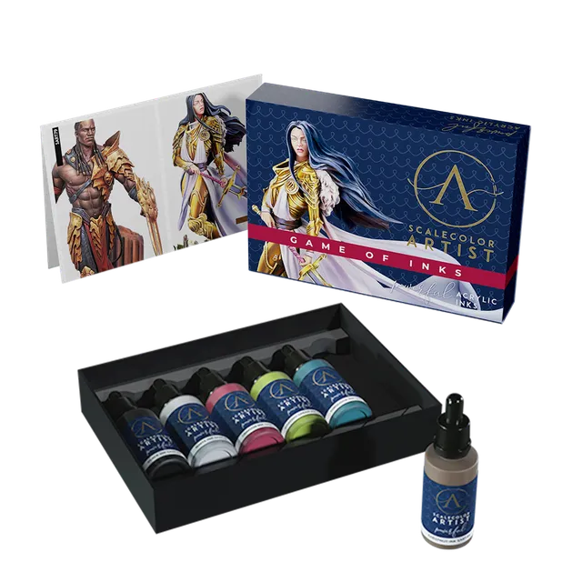 scale75-game-of-inks-set-inchiostri-acrilici-scalecolor-artist image 1