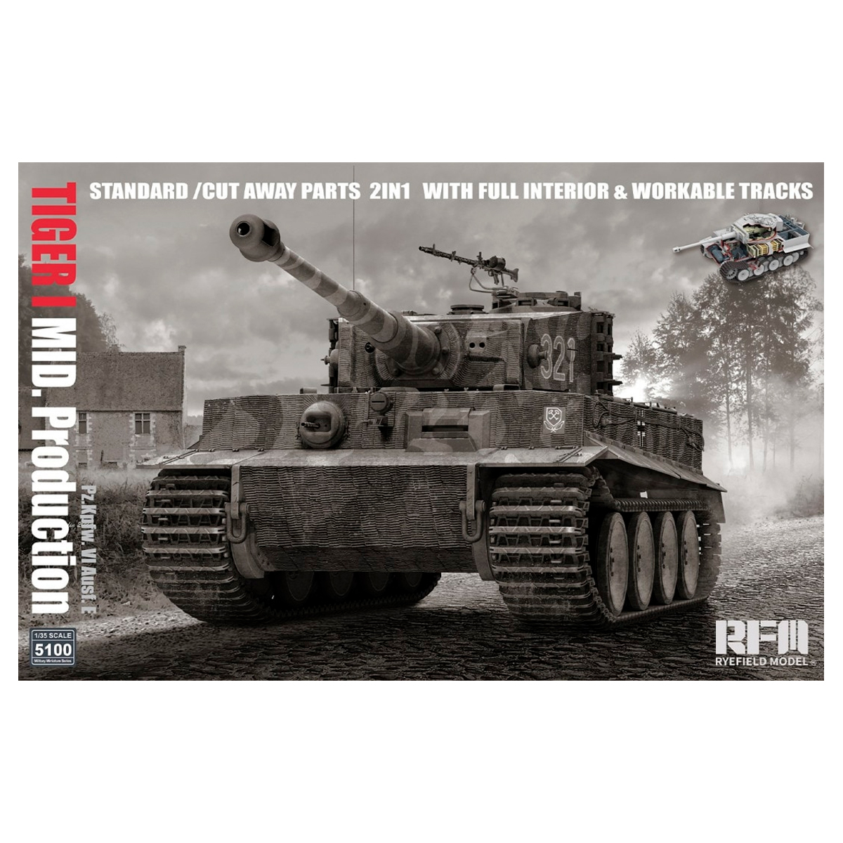 ak-interactive-tiger-i-mid-production-w-cut-away-parts-2in1-kit-1-35 image 1