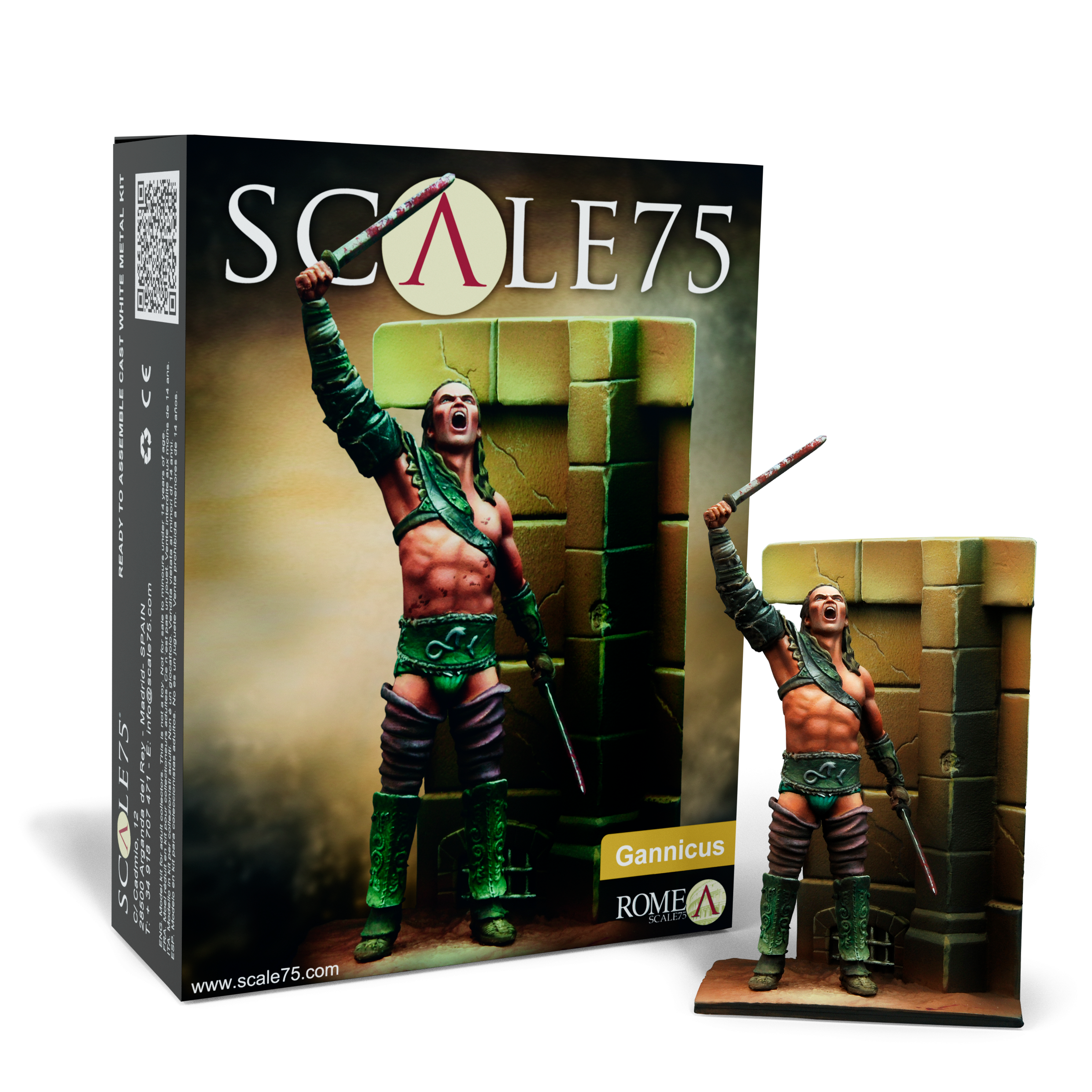 scale75-pack-gladiators-scr-003-scr-007-set-2-figure-fantasy image 2
