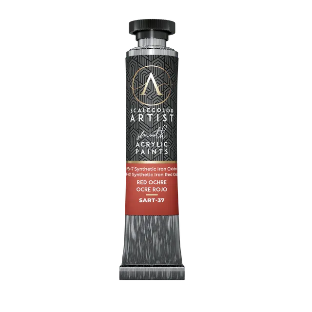 scale75-artist-red-ochre-acrilico-cremoso-premium-20-ml-per-miniature image 1