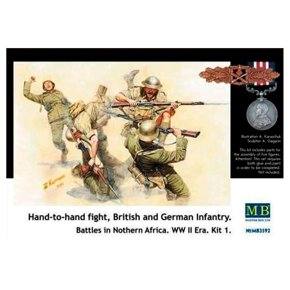 ak-interactive-1-35-hand-to-hand-fight-british-and-german-infantry-kit-1-nord-af image 1