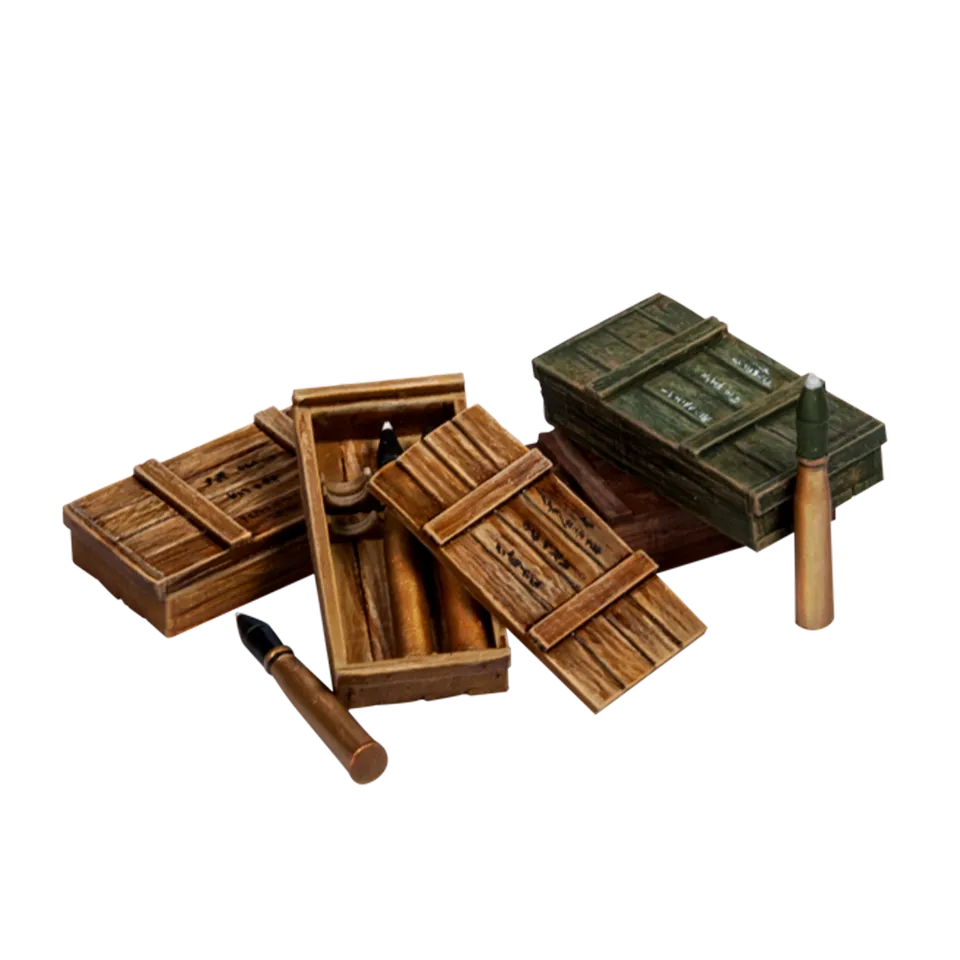 scale75-cajas-y-munici-n-para-panther-1-35-kit-accessori-diorama-in-resina image 1
