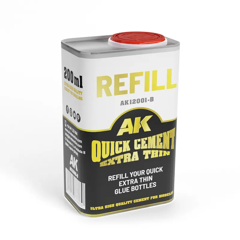 ak-interactive-quick-cement-extra-thin-200-ml-refill-colla-per-modellismo image 1