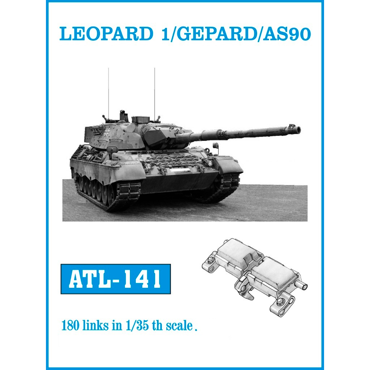 ak-interactive-cingoli-in-metallo-1-35-per-leopard-1-gepard-as90-accessori-model image 1