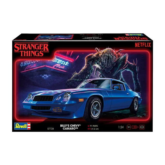ak-interactive-stranger-things-chevy-camaro-z-28-1-25-kit-auto-da-montare image 1