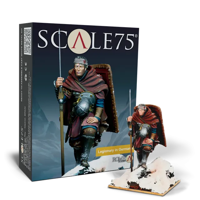 scale75-legionary-in-germania-75-mm-figura-in-metallo-bianco image 1