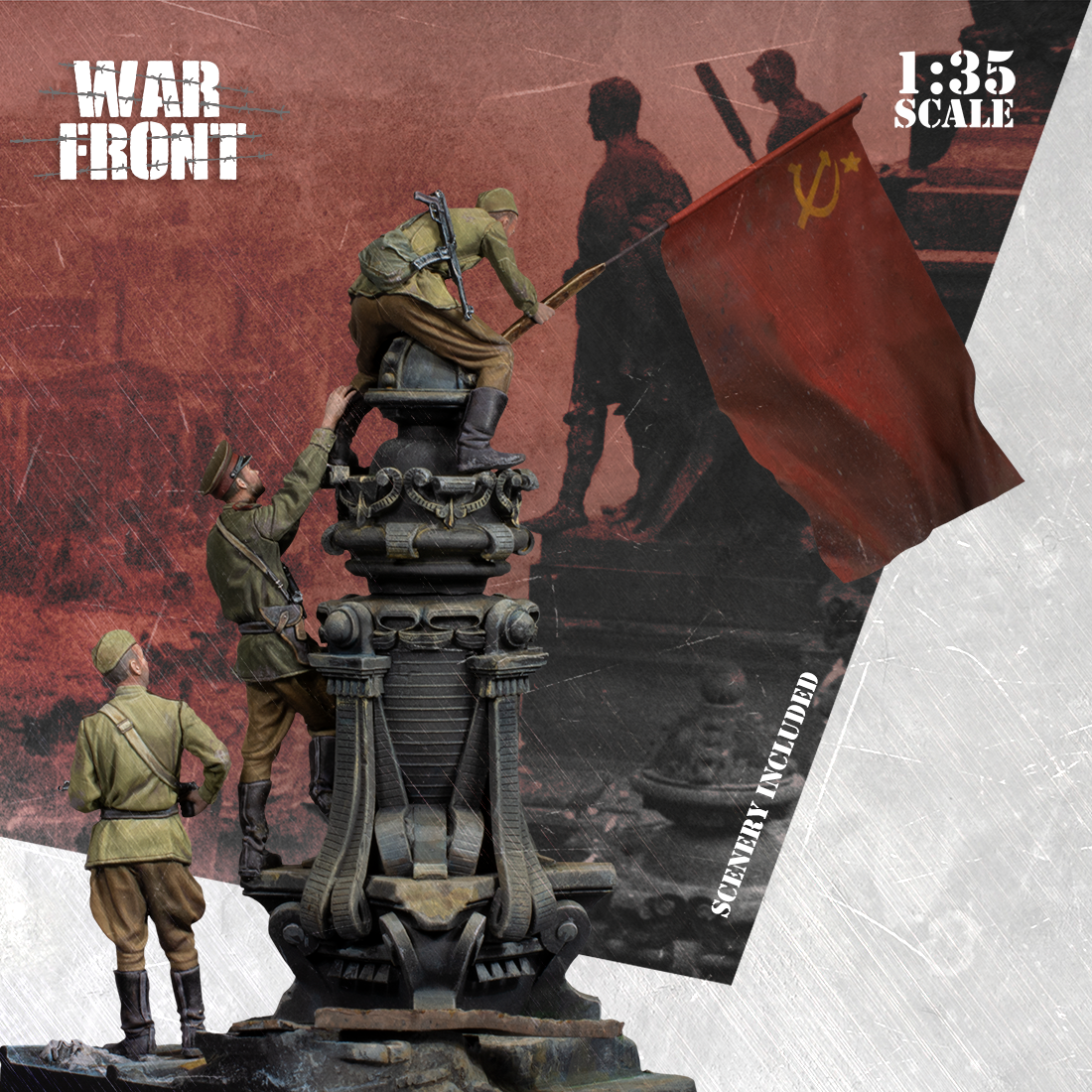 scale75-the-flag-over-berlin-figura-in-resina-1-35-da-montare-e-dipingere image 4
