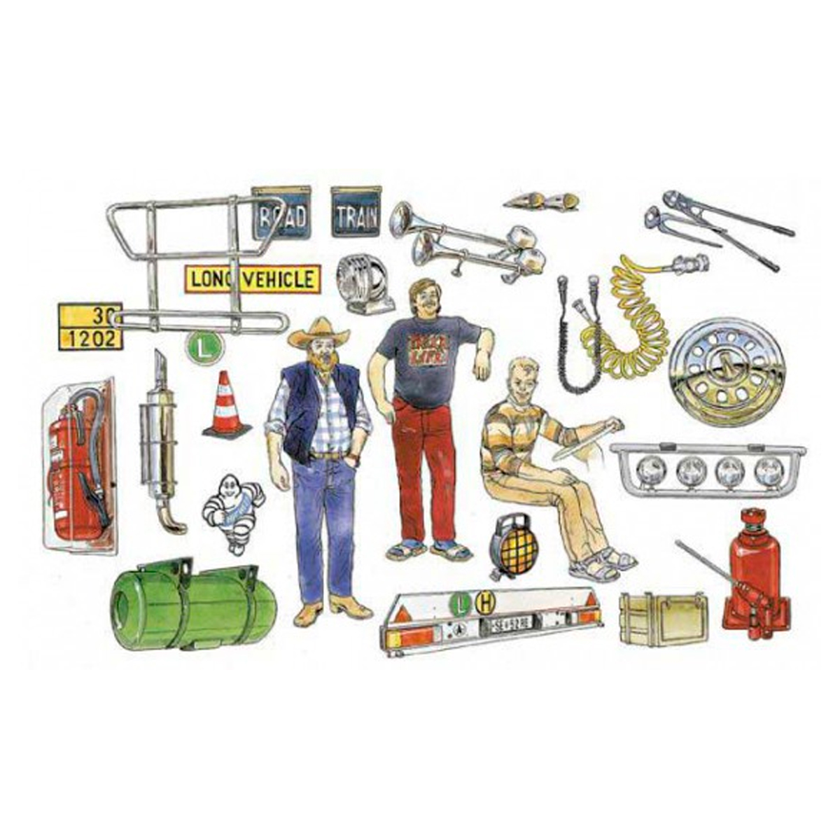 ak-interactive-1-24-set-accessori-per-camion-dettagli-da-modellismo image 2