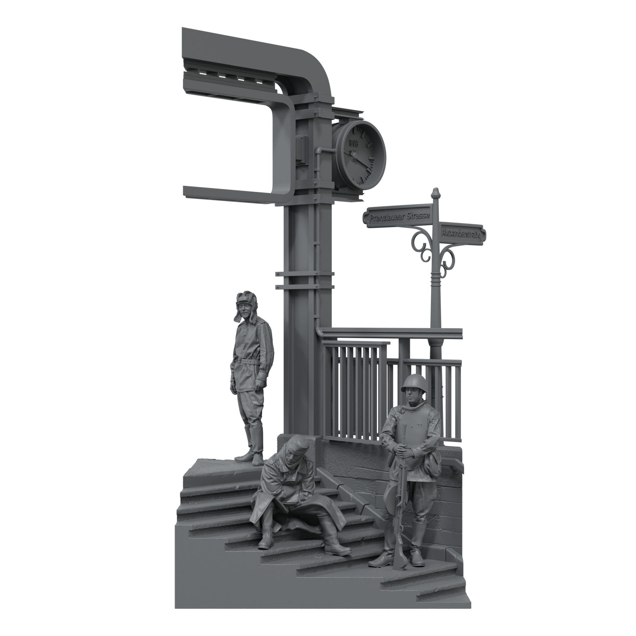 scale75-warfront-downfall-berlin-1945-figura-resina-1-35 image 2