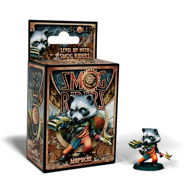 scale75-mapuche-35mm-the-smog-riders-miniatura-in-resina-da-dipingere image 1