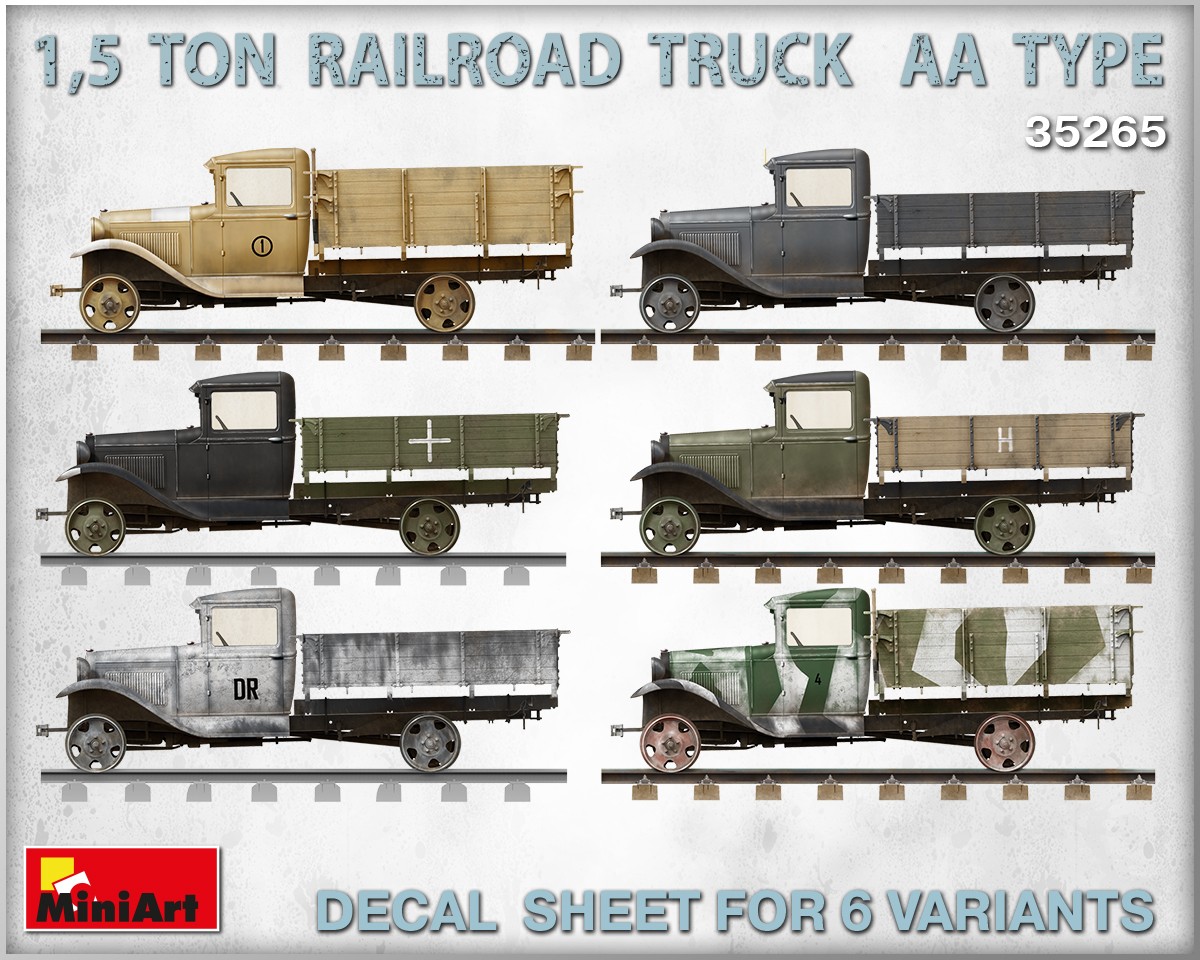 ak-interactive-1-35-autocarro-ferroviario-1-5-ton-aa-type-kit-modellismo-da-cost image 2