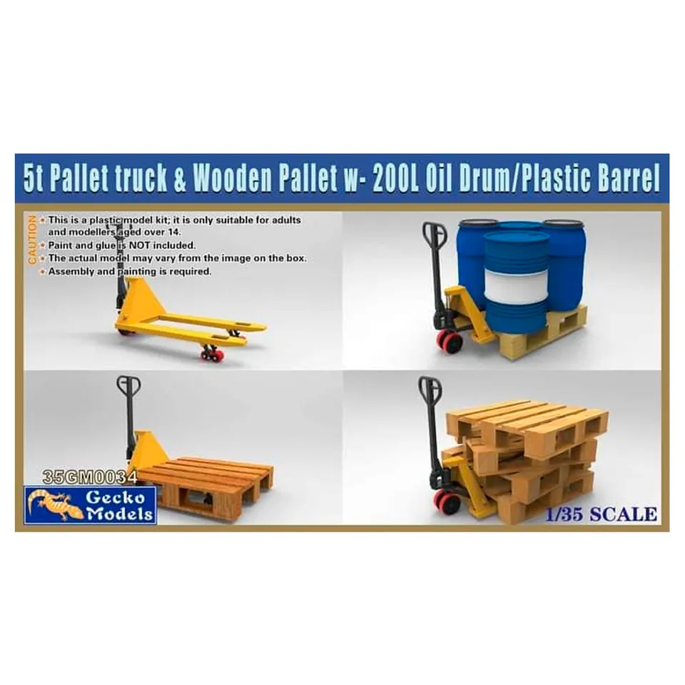 ak-interactive-1-35-pallet-truck-e-pallet-legno-con-barili-olio-200-l-accessori- image 1