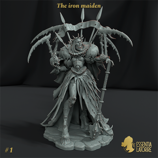 scale75-essentia-latorre-the-iron-maiden-figura-resina-80-mm-24-pezzi image 8