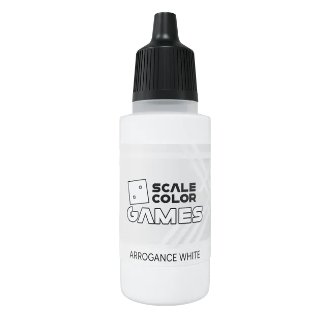 scale75-scalecolor-arrogance-white-pittura-acrilica-per-miniature-da-pennello-e- image 1