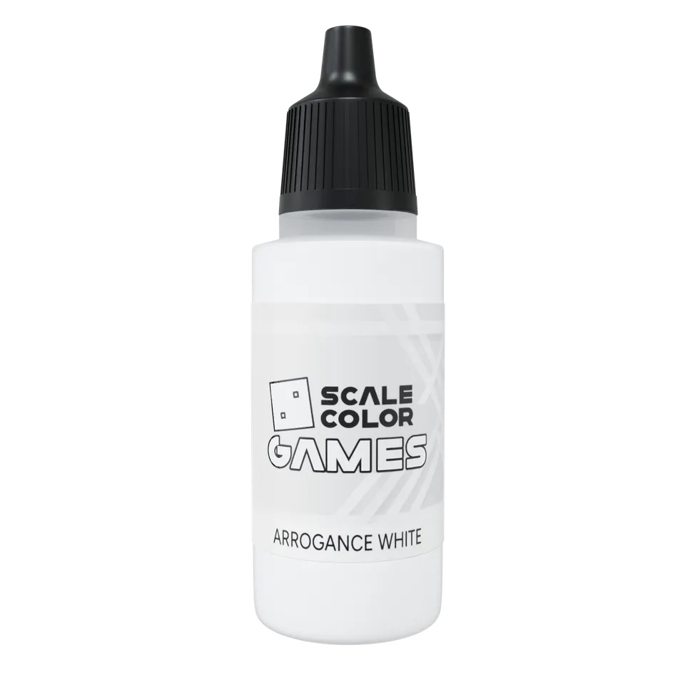 scale75-scalecolor-arrogance-white-pittura-acrilica-per-miniature-da-pennello-e- image 1