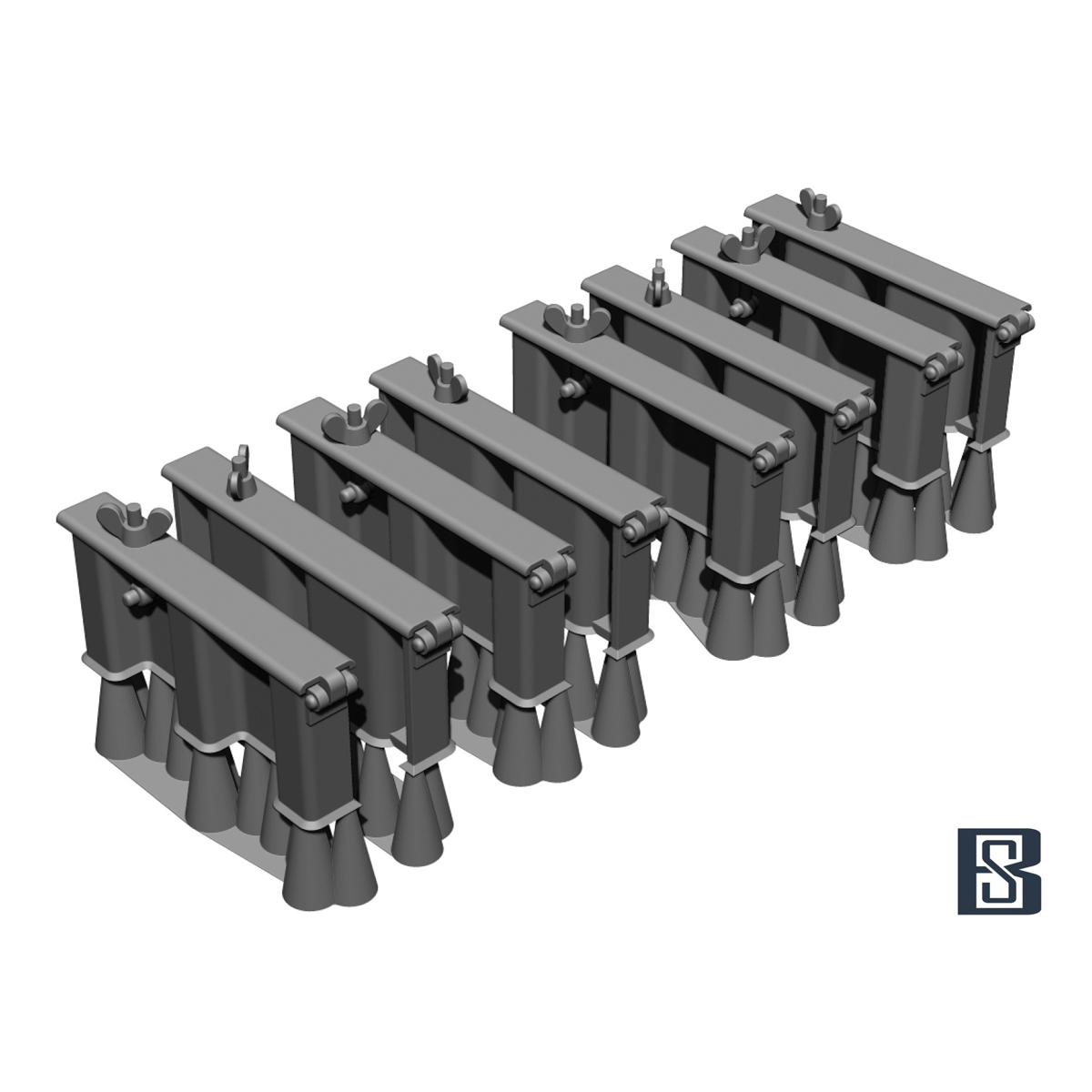ak-interactive-m4a3-sherman-stowage-rack-spare-track-holders-1-35-set-per-2-carr image 4