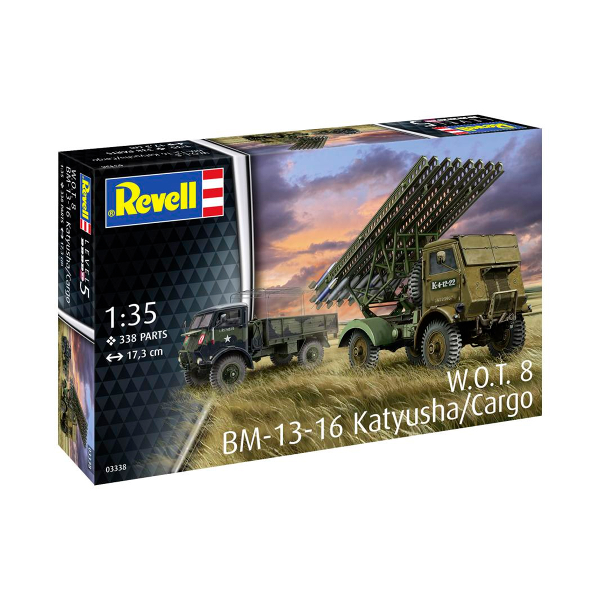 ak-interactive-bm-13-16-katyusha-su-telaio-wot8-kit-modellismo-scala-1-35 image 1