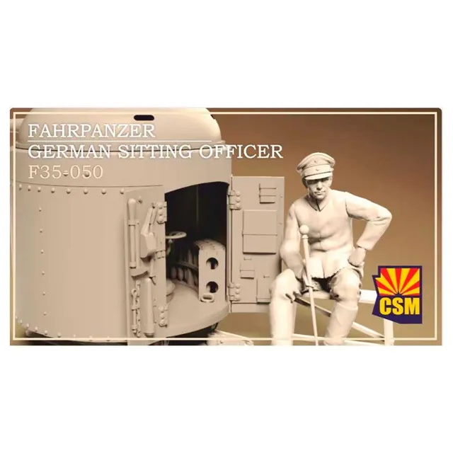 ak-interactive-fahrpanzer-german-sitting-officer-1-35 image 1