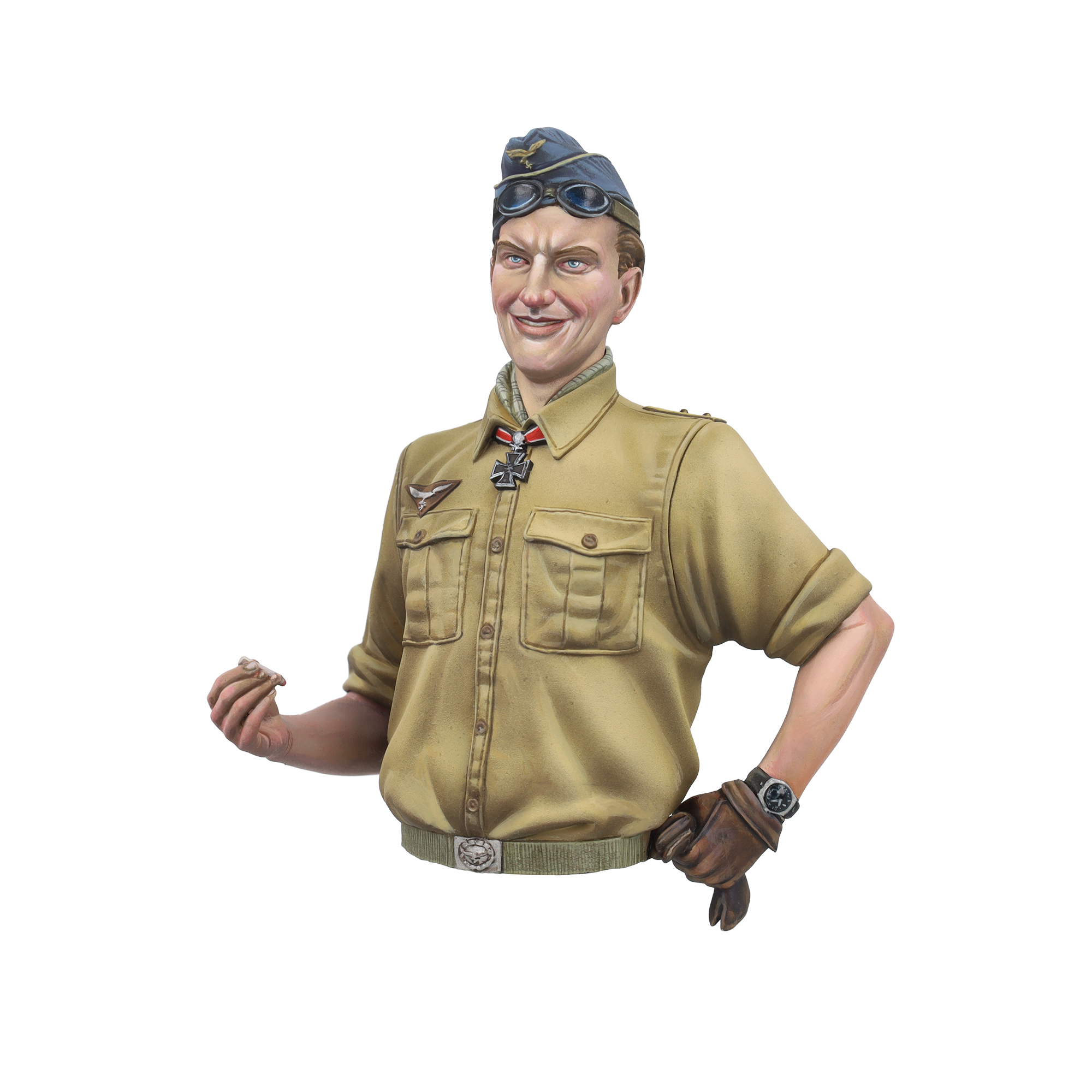 scale75-hans-joachim-marseille-busto-militare-warfront-la-stella-d-africa image 6