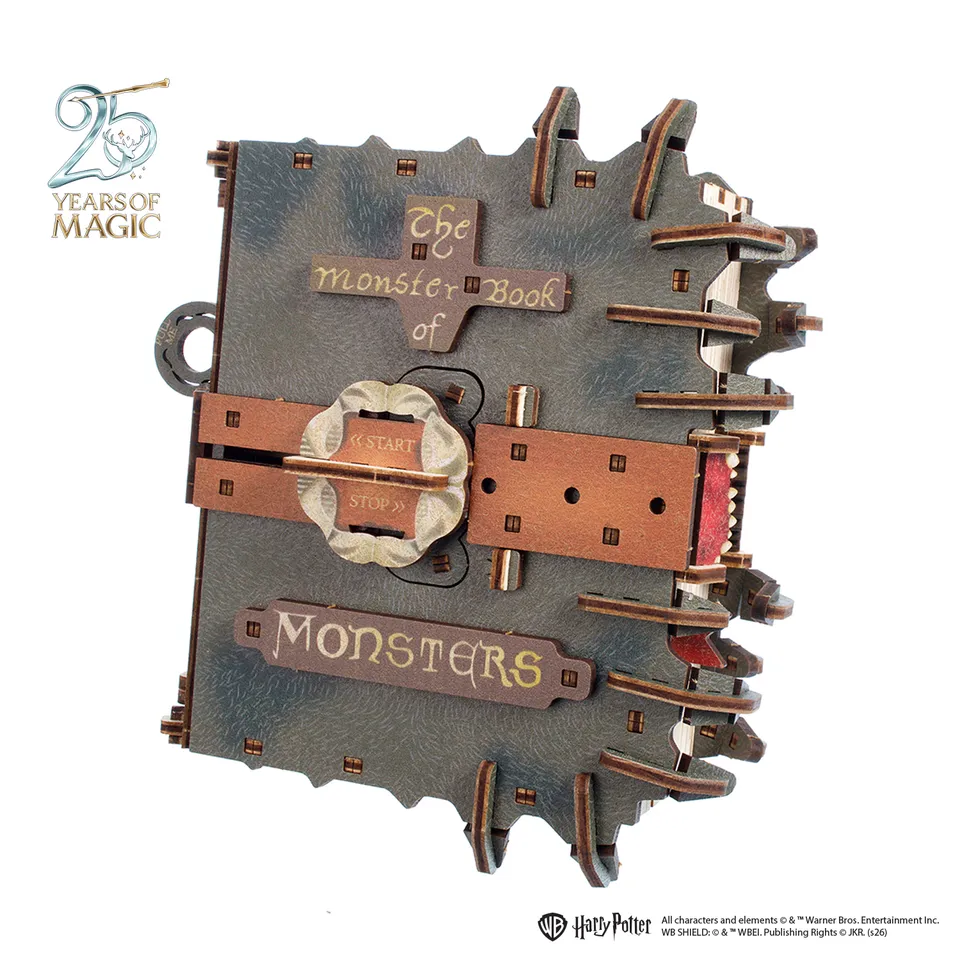 ugears-the-monster-book-of-monsters-puzzle-3d-in-legno-harry-potter-serie-harry- image 1