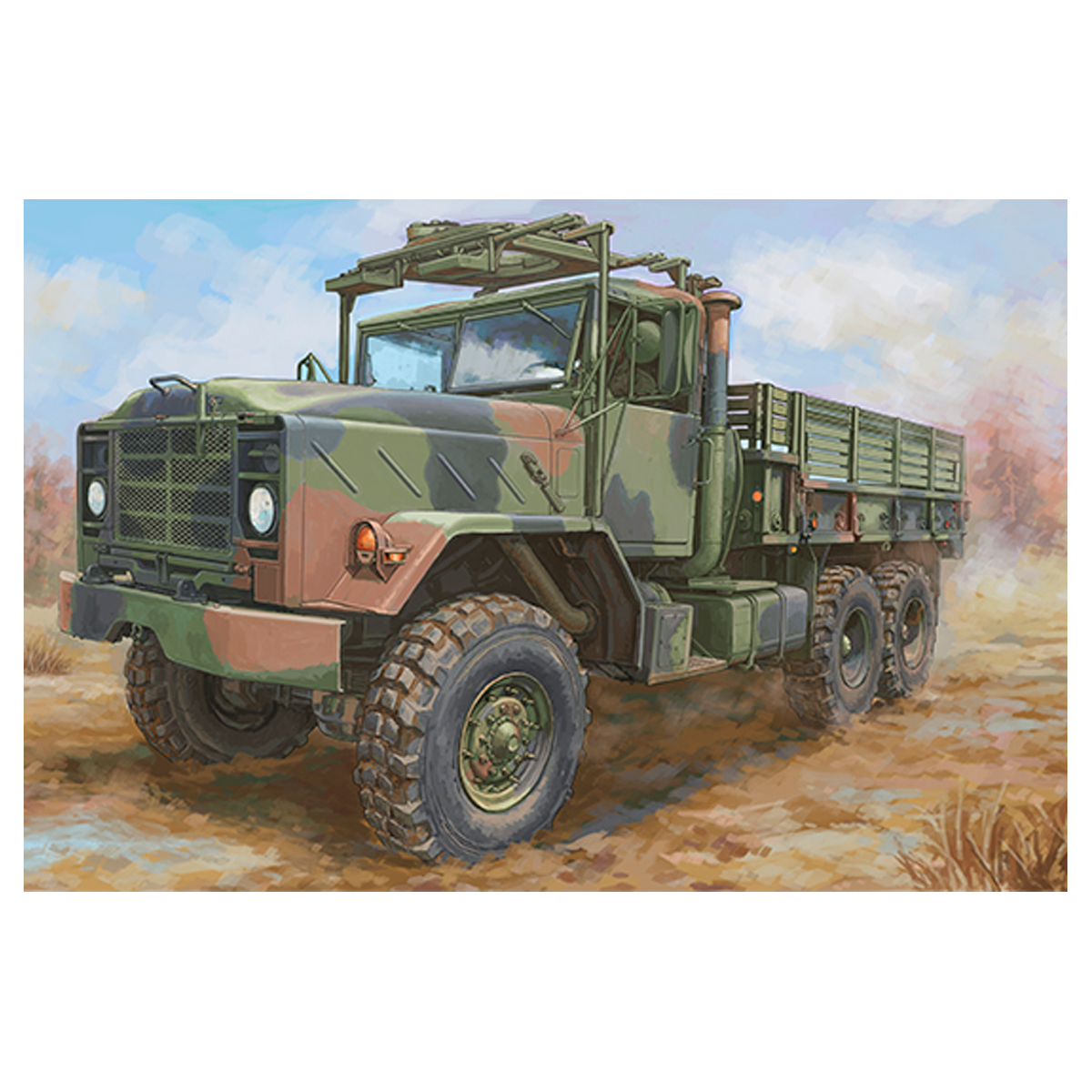 ak-interactive-m923a2-military-cargo-truck-1-35-kit-camion-militare image 1