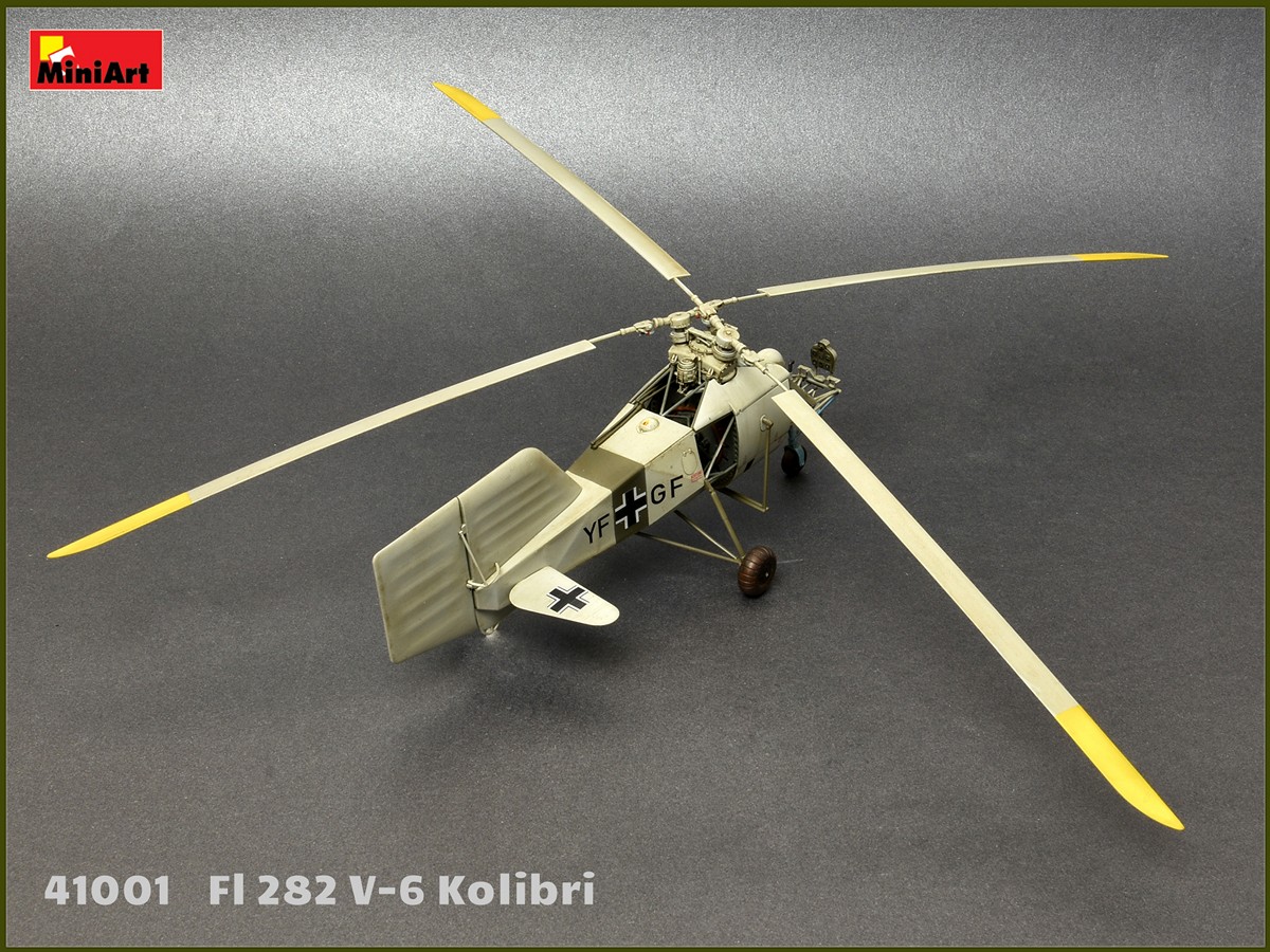 ak-interactive-1-35-fl-282-v-6-kolibri-kit-modellismo-elicottero image 5