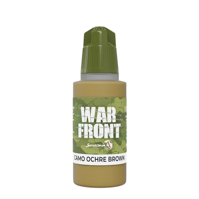 scale75-warfront-camo-ochre-brown-17ml-pittura-acrilica-opaca-per-mimetici-milit image 1