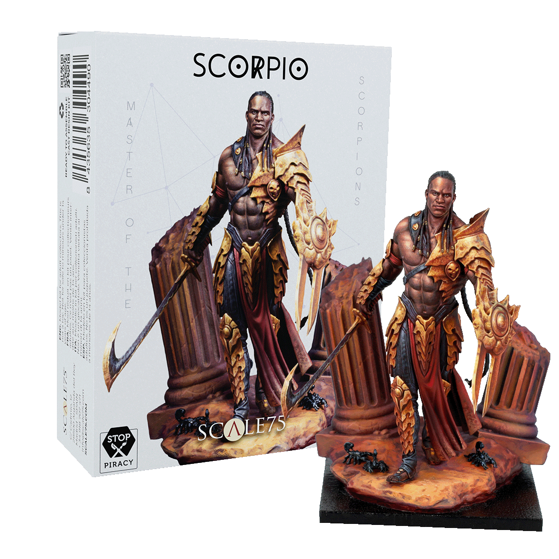 scale75-scorpio-zodiac-mystic-signs-miniatura-fantasy-in-resina image 1