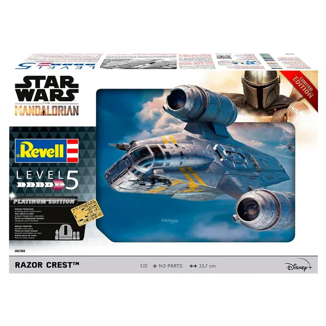 ak-interactive-1-72-the-mandalorian-razor-crest-platinum-edition image 1