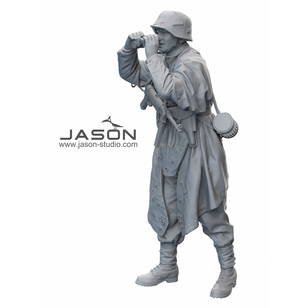 ak-interactive-comandante-tedesco-wwii-figura-in-scala-1-16-per-modellismo image 3