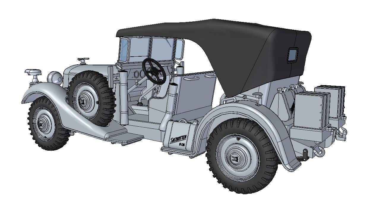 ak-interactive-horch-v8-type-830r-1-35-kit-veicolo-militare-da-costruire-e-dipin image 7